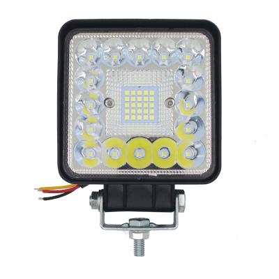 China 6063 Die Casting Aluminum Alloy Housing 41W 32V 42MM Thickness LED Work Light For Forklift Tractor Truck Heavy Duty Machine for sale