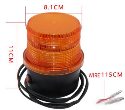 China PC+ABS Zenyo 12V 80V Forklift Part Forklift Warning Light With Buzzer Switch for sale