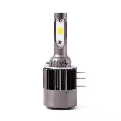 China 2021 SUPER HOT SELLING H15 CANBUS COB 30W HIGH POWER H15 Aluminum Housing LED HEADLIGHT BULB for sale