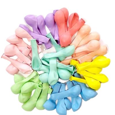 China Gift Toy Factory Direct Selling Macaron Latex Balloons 12inch Pastel Latex Balloons For Party Decoration for sale