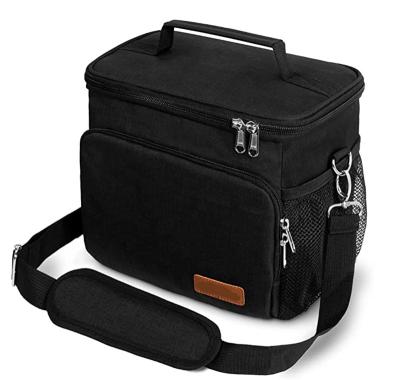 China Amazon Bestselling Durable Reusable Freezable Tote Box Insulated Luxury Lunch Cooler Bag With Adjustable Shoulder Strap For Women/Men for sale