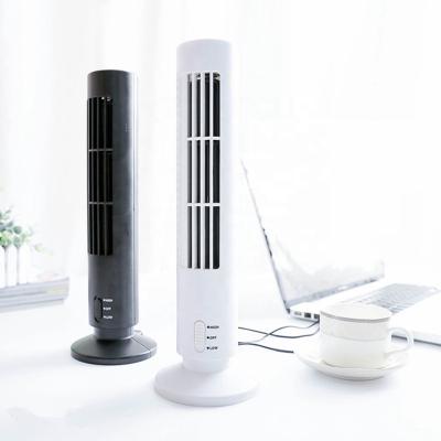 China USB Table Fan New Design Best Selling Modern Home Electric Bladeless AC Motor Air Cooling Tower Fan for sale