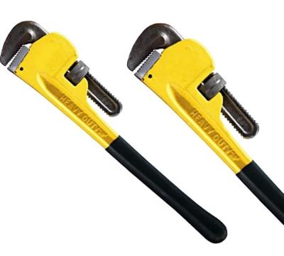 China CR-MO Wrench American Kind Mini Pipe Wrench Heavy Duty Multifunctional Carbon Steel Dual Use Thumb for sale