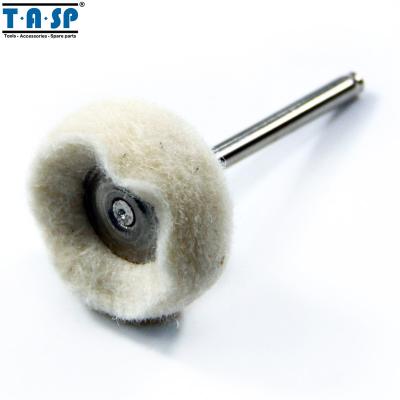 China Bodywork Wool Buff Balls Polish Pad Buffing Wheel with 3.2mm Shank for Jewelry Mini Drill Rotary Tool Abrasive Accessories for sale