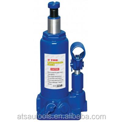 China hydraulic car jack for workshop bottle jack 2T, with safty valve, CE 1-10T for sale