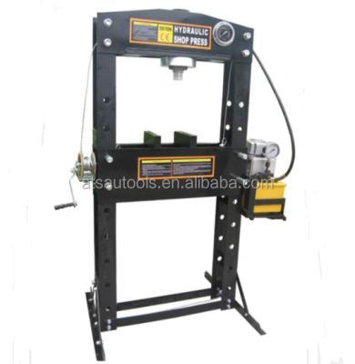 China magazine electric hydraulic press 50T, with gauge, CE 50T for sale