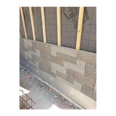 China Modern Exterior Germany PU Stone Wall Panels Veneer Project for sale