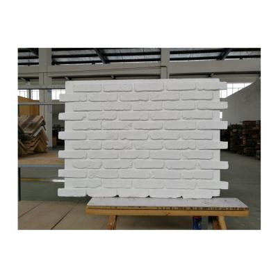 China White Modern Faux Brick Veneer Wall Panels for sale