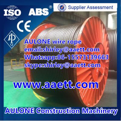 China 35WXK7 non-rotation and compacted crane wire ropes for sale