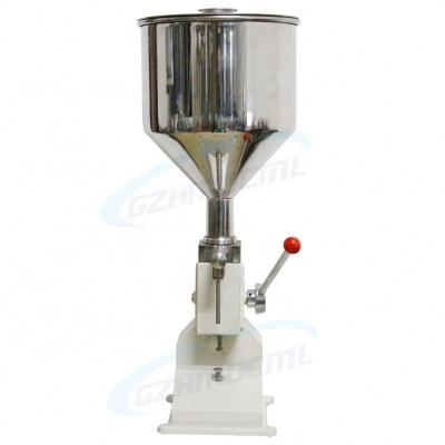 China Pharmaceutical Paste Filling Machine Manual Manual Cosmetic Sausage Cream Liquid Filling Supply for sale