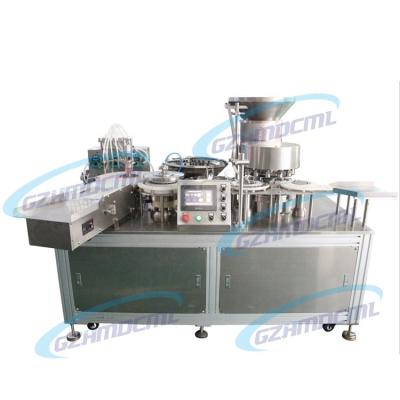 China CLOTHING Automatic Aseptic Rotary Small Vial Liquid Filling Capping Sealing Machine for sale