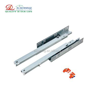 China AODELI Full Extension Push Undermount Industrial Open Drawer Slide Lower Mount Drawer Slides Heavy Duty Damping Industrial Drawer Slide for sale