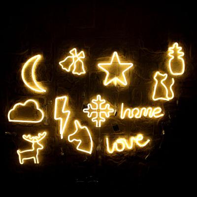 China Long lasting battery operated led neon signs for decoration or party for sale