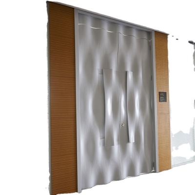 China Durable Custom Outdoor Or Indoor Aluminum Wave Panel For Road Sign Boards Or Room Door for sale