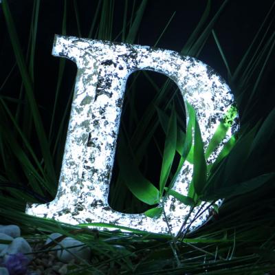 China Long Durable Custom Resin 3D Letter For Advertising Or Commercial Use for sale