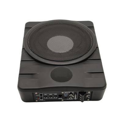 China Car Bass Audio Woofer Most Popular 10 Inch Underseat Car Subwoofer RMS 80W Car Subwoofer Under Seat for sale