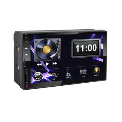 China High Quality Full Touch 7inch Capacitive Screen Stereo With Car Stereo CPAA BT SWC USB Dual SD Card MP5 AUX DVD Player. player for sale