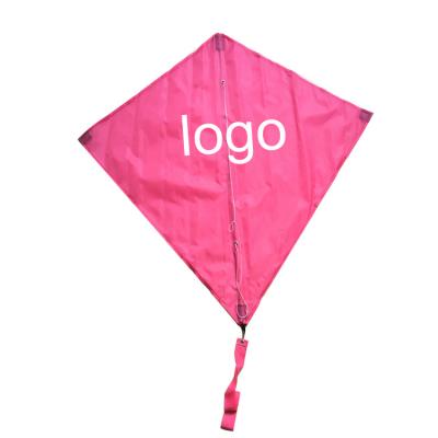 China Custom made polyester colorful funny diamond kite for kids high quality for sale