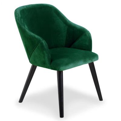 China Modern Italian Green Velvet Green Wedding Dining Chair Modern French Dining Chair Green Velvet Chair Furniture for sale