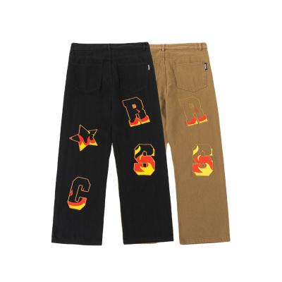 China Breathable Embroidery New Design Fashion Cargo Pants Men High Quality Custom Logo Streetwear Style Spring Summer Casual Overall Trousers for sale