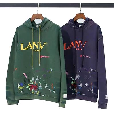 China Custom100 Cotton Professional Anti-pilling Women's Hoodies Beautiful Painting Sweatshirts Knit Customized Breath Print Sweat Hoodie for sale