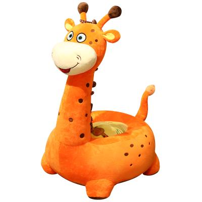 China Decoration& Cheap Gifts Hot Selling Chair Kids Plush Sofa Chair Giraffe Animal Plush Sofa for sale