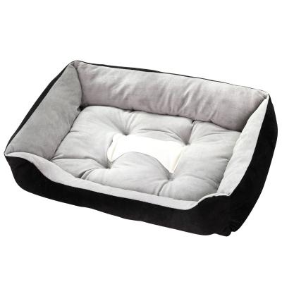 China Travel Custom High Quality Rectangular Personalized Cat and Kennel Pet Bed for sale