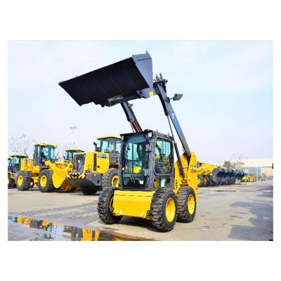 China Solid Farms and Reliable Multi-functional Design Mini Wheel Skid Steer Loader for Sale zu verkaufen