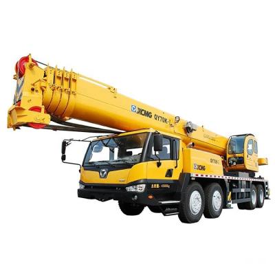 China Famous TRUCK CRANE Chinese Brand Crane Mounted Crane Truck 30m 20t 60m 70t QY70KA for sale