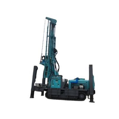 中国 Construction worksÂ   Made of china top quality rock well hydraulic pump bore water well drilling rig 販売のため