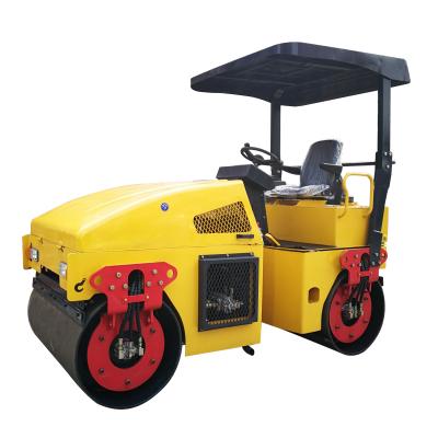 China Construction worksÂ   Powerful and Stable Dual Steel Wheel 3 Ton Vibratory Road Roller Compactor zu verkaufen