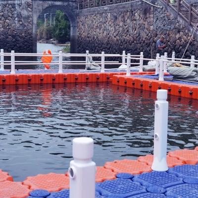 China Boat Water Deck Outdoor Environmental Protection Materials Floating Pillar Pontoon Customized Plastic Pontoon for sale