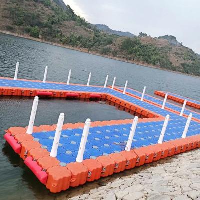 China Boat pontoon source factory environmental protection material hot selling color can be customized floating dock floating dock for sale