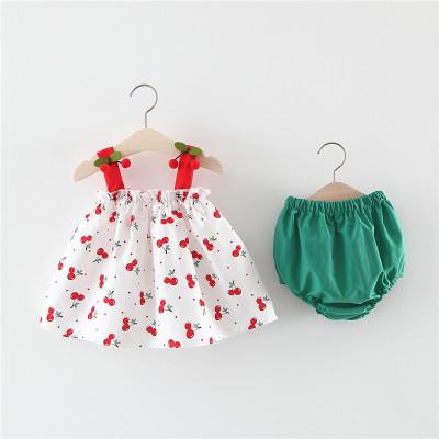 China 2020 Anti-Static Summer Dress Baby Girl's Clothing New Anti-Static Baby Skirt Suit for sale