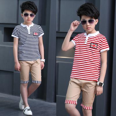 China Korean version children's clothing boys summer sets new ceremonial clothingclothes boys clothing to open for sale