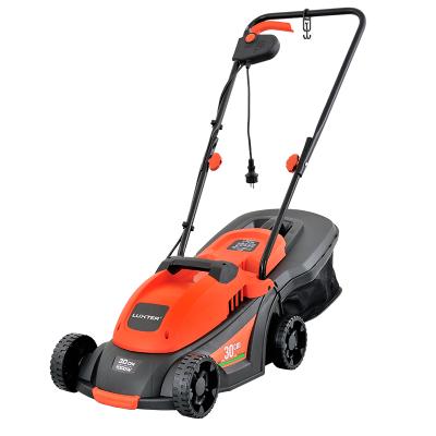 China LUXTER 1000W BOX LUXTER 1000W Brushless Electric Lawn Mower Garden Cutter Grass Cutter Hand Push Plastic Lawn Mower for sale