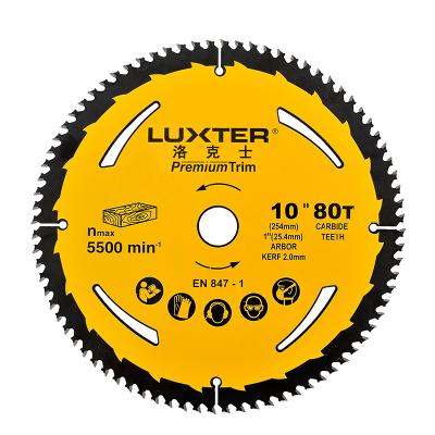 China LUXTER Saw Blade Wood Cutting Blade For Wood, Aluminum, Plastic CTT Blade 25.4mm/1 Inch for sale