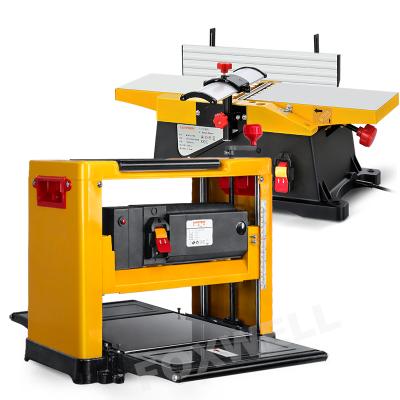 China Garment Shops LUXTER 2000W Electric Wood Thicknesser Planer For Woodworking Portable Benchtop Wooden Planer for sale