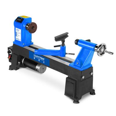 China Variable Speed ​​Mini Wood Turning Lathe Machine Mini Wood Lathe Machine LUXTER Stores 12inch 750W Building Material for sale