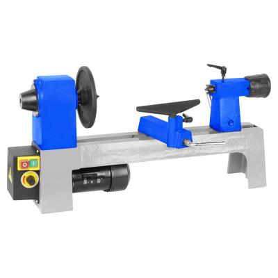 China Building Material Shops LUXTER 8 Inch 550W Variable Speed ​​Mini Wood Turning Lathe Machine Mini Wood Lathe Machine for sale