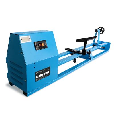 China Variable Speed ​​Mini Wood Turning Lathe Machine Mini Wood Lathe Machine from Building Material Stores LUXTER 370W for sale