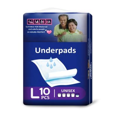 China Printed OEM Brands Premium Quality Super Absorbency Disposable Hospital Incontinence Bed Pads for sale