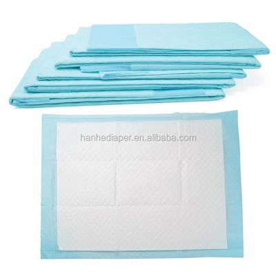 China Plain weave disposable bed pad for patient and parturient woven for sale