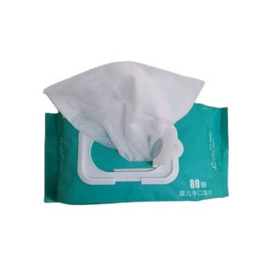 China Baby Wipes Skin Care CE Certificate Goog Quality Disposable Baby Wet Cloth for sale