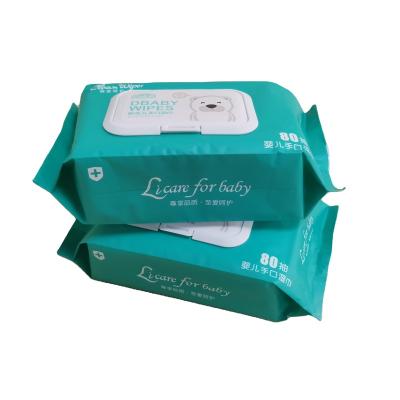 China Baby Wipes Skin Care CCIC Certificate High Quality Baby Wet Wipes for sale