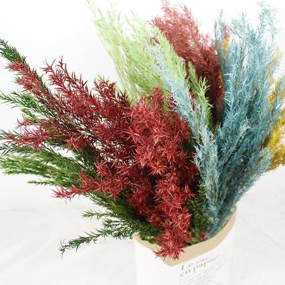 China Popular Fashional Home Decor Leaves Preserved Flower Bouquet Preserved Melaleuca Flower Arrangement Bracteata for sale