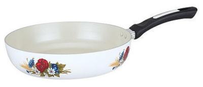 China PORCELAIN ENAMELLED NON-STICK FRY PAN for sale