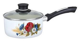 China PORCELAIN ENAMELLED NON-STICK SAUCE PAN for sale