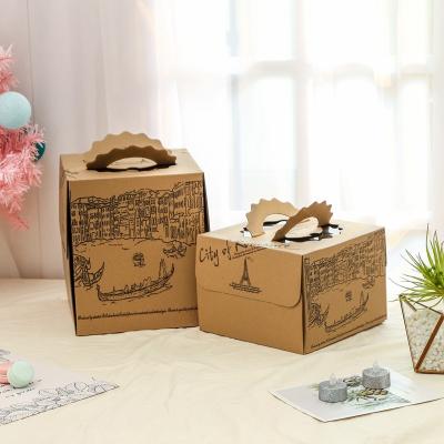 China Recyclable Small Paper Bags With Handles Kraft Paper Bags With Handles Paper Bags With Handles for sale