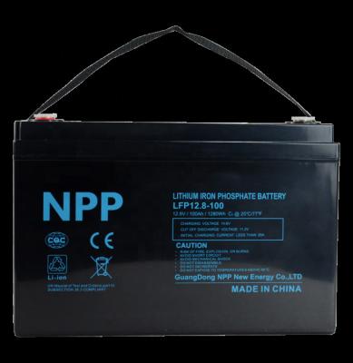 China CN Long Cycle Life Lithium 12.8v 100Ah LiFePO4 Battery For Home NSFD100Q10-Lithium-Battery-12V100Ah for sale